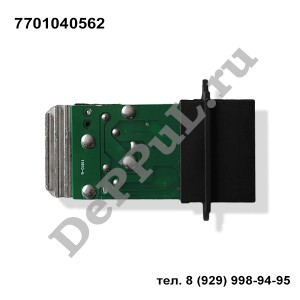 Блок управления вентилятором отопителя renault megane (96-03) DE701462 DEPPUL